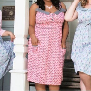 SWAK Pink and Gray Women's Dress